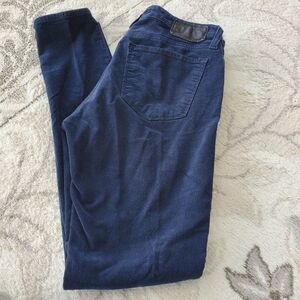 Big Star 1974 Midnight Blue Skinny Cords Size 30 NWT